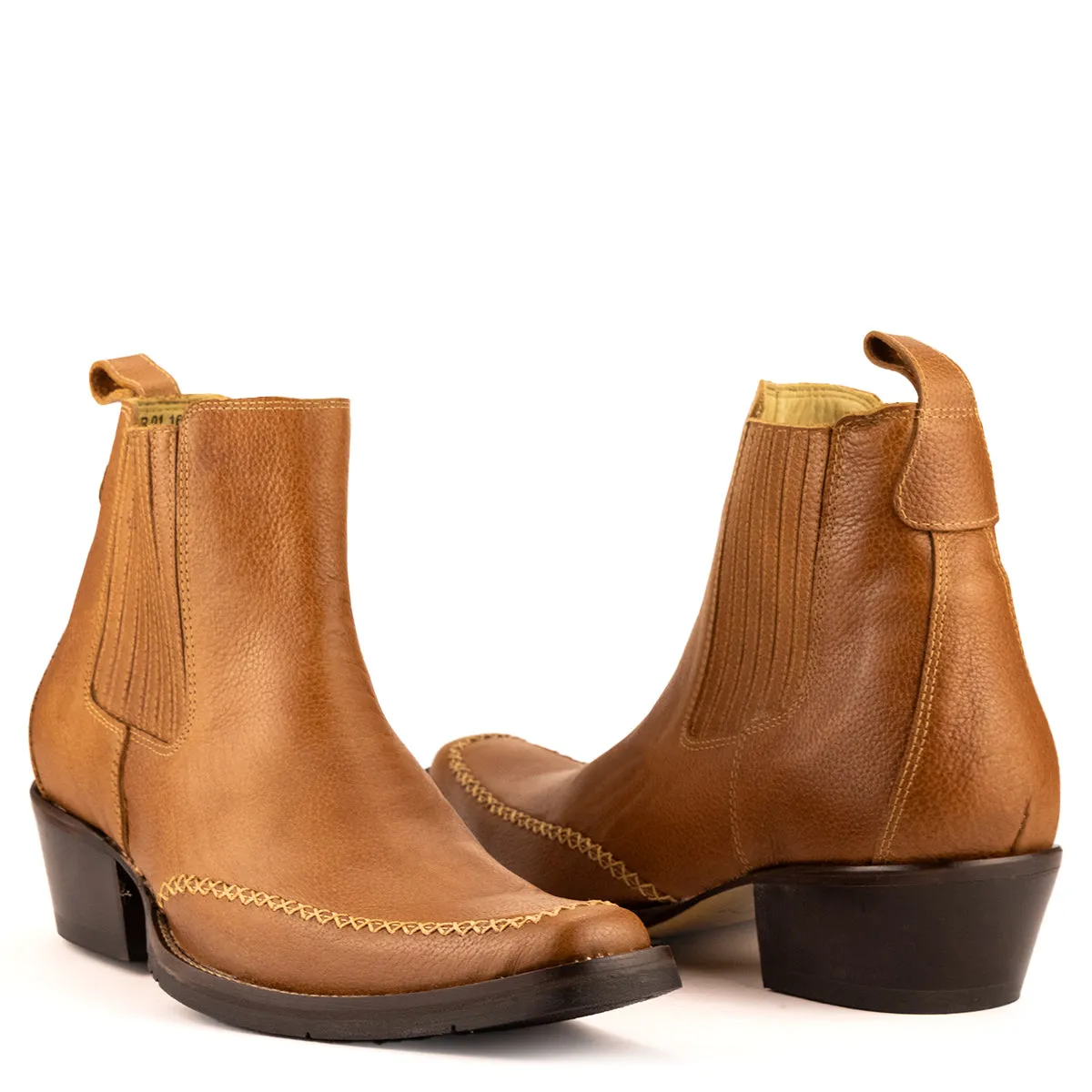 Brunello's The knox Boot in Atlanta Whiskey