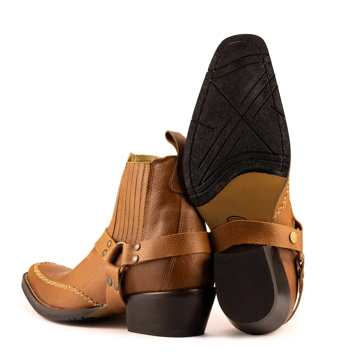 Brunello's The knox Boot in Atlanta Whiskey