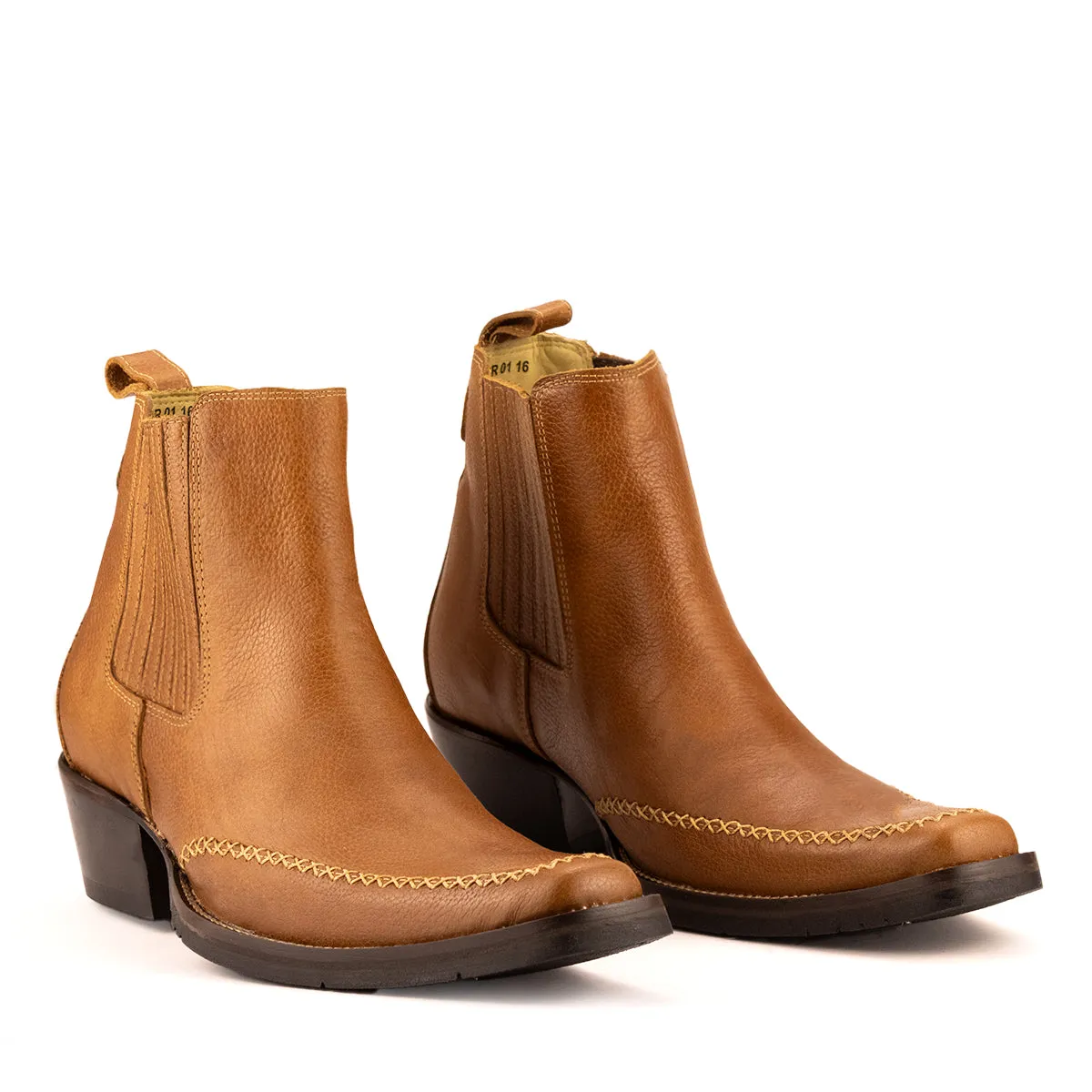Brunello's The knox Boot in Atlanta Whiskey