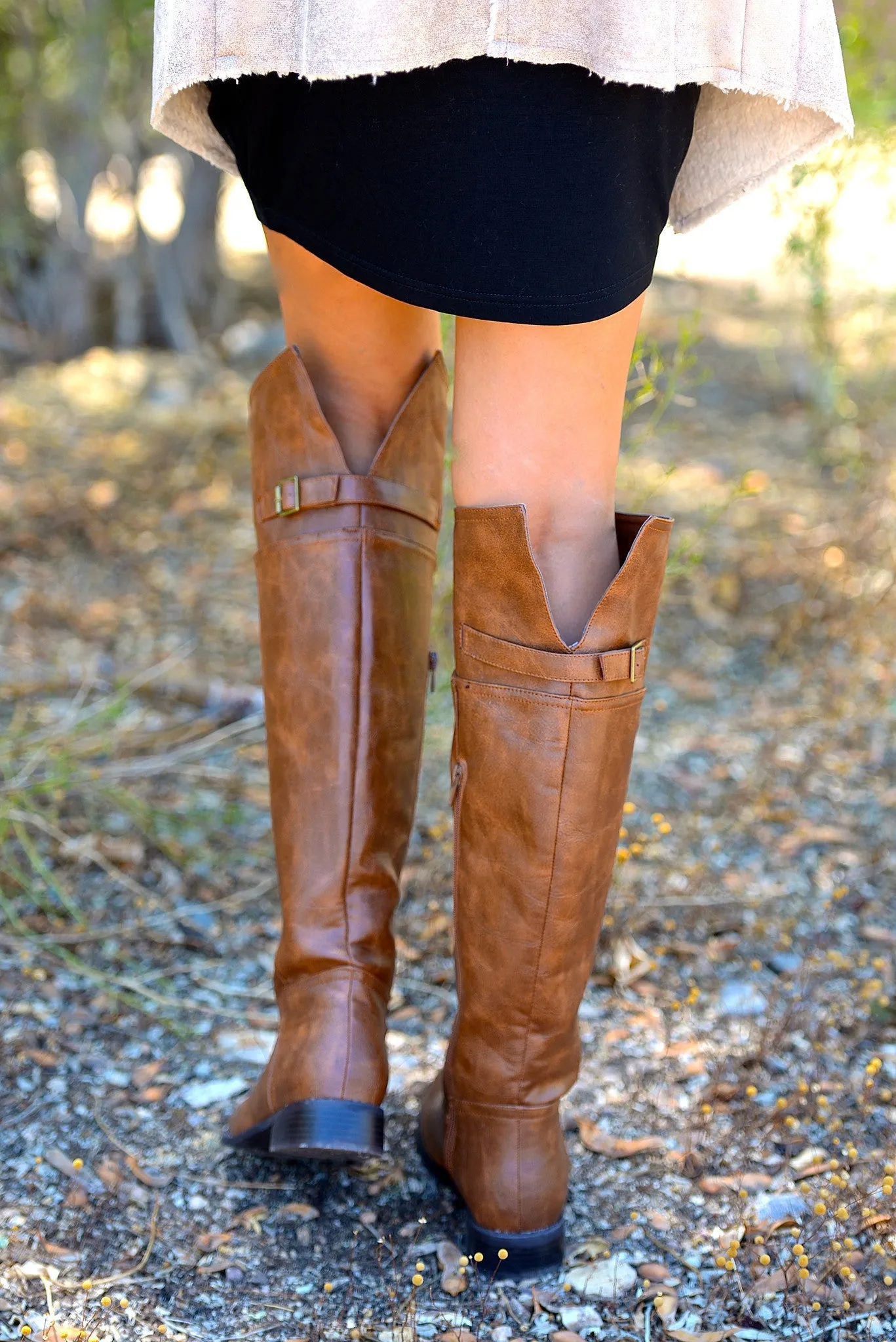 Cognac Rider Boots
