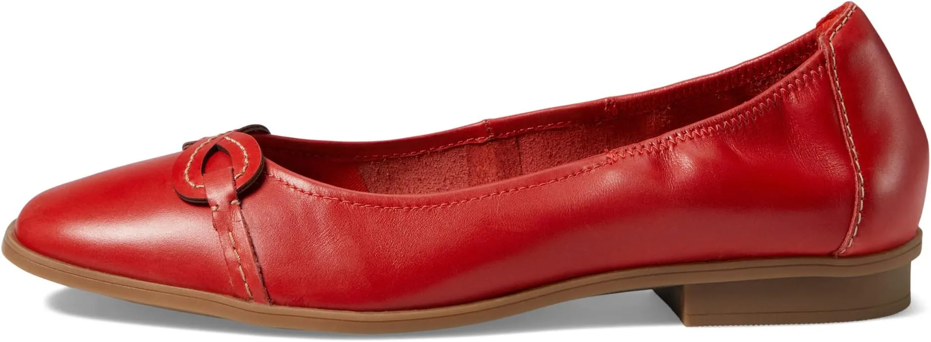 Lyrical Rhyme Clarks Ballet Flats in Grenadine Leather